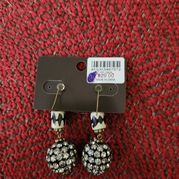 Set of Chicos Earrings and White House Black Market bracelet - Picture 2 of 6